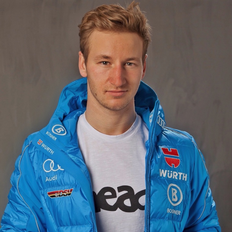 Portrait in the team jacket