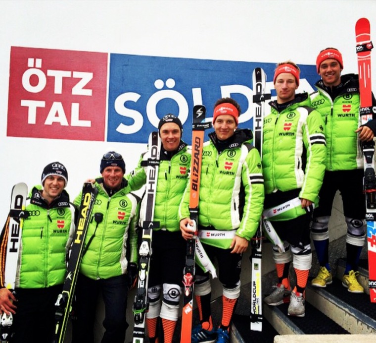 Team photo in Sölden
